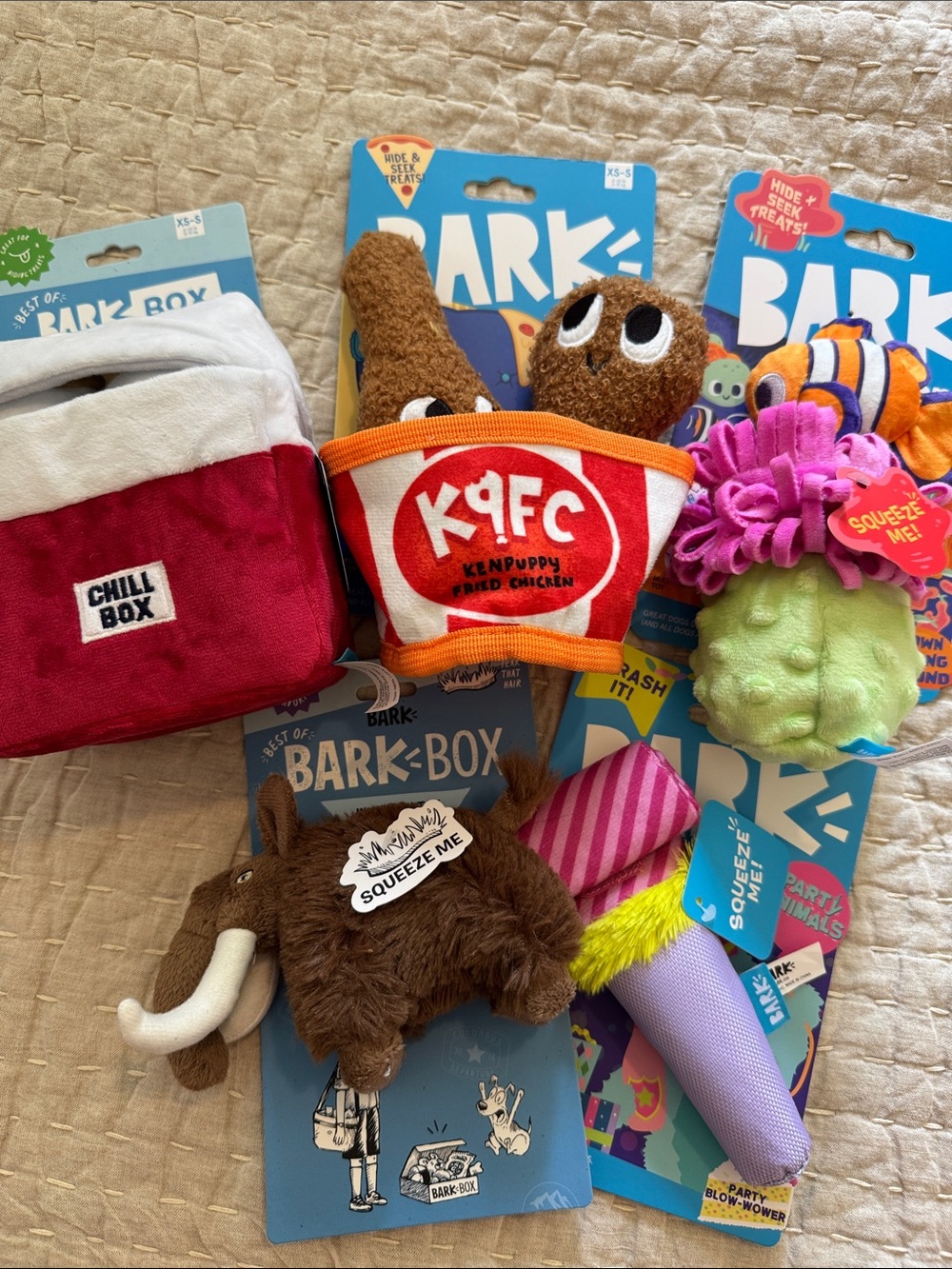 Bark Dog Toy Bundle XS/S Small Dogs